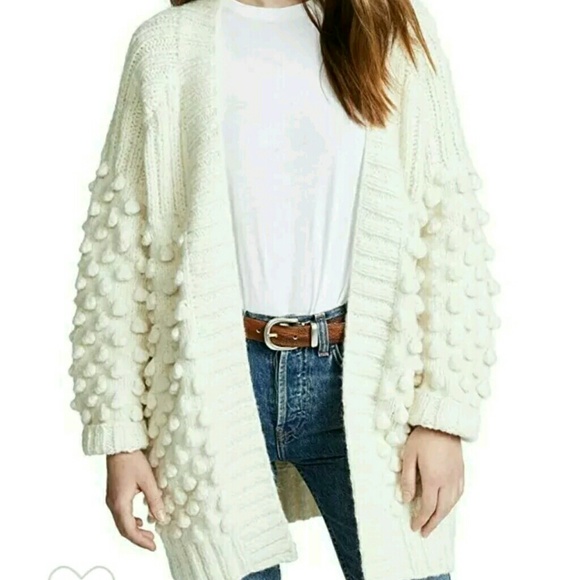 SOLD -- ELEVEN SIX Ivory Lian cardi - Size: One Size Fits Most - Picture 5 of 8